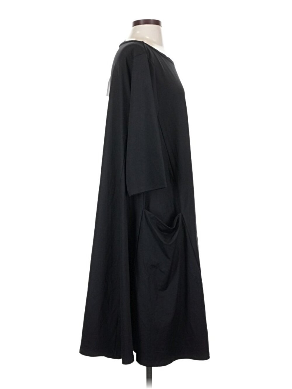 Comme il Faut Black Lagenlook Oversized Pocket Dress – Size 3 US L-XL - Picture 4 of 6